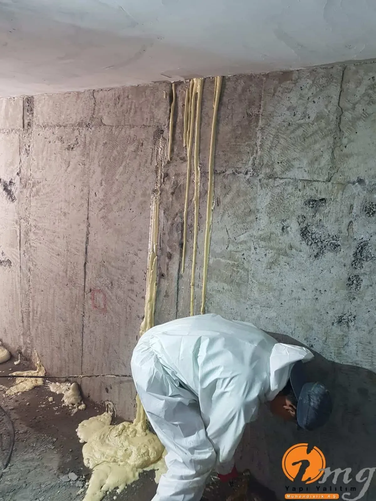 Eyüp Bodrum Kat Kristalize ve Poliüretan Enjeksiyon Su Yalıtımı — fotoğraf 3