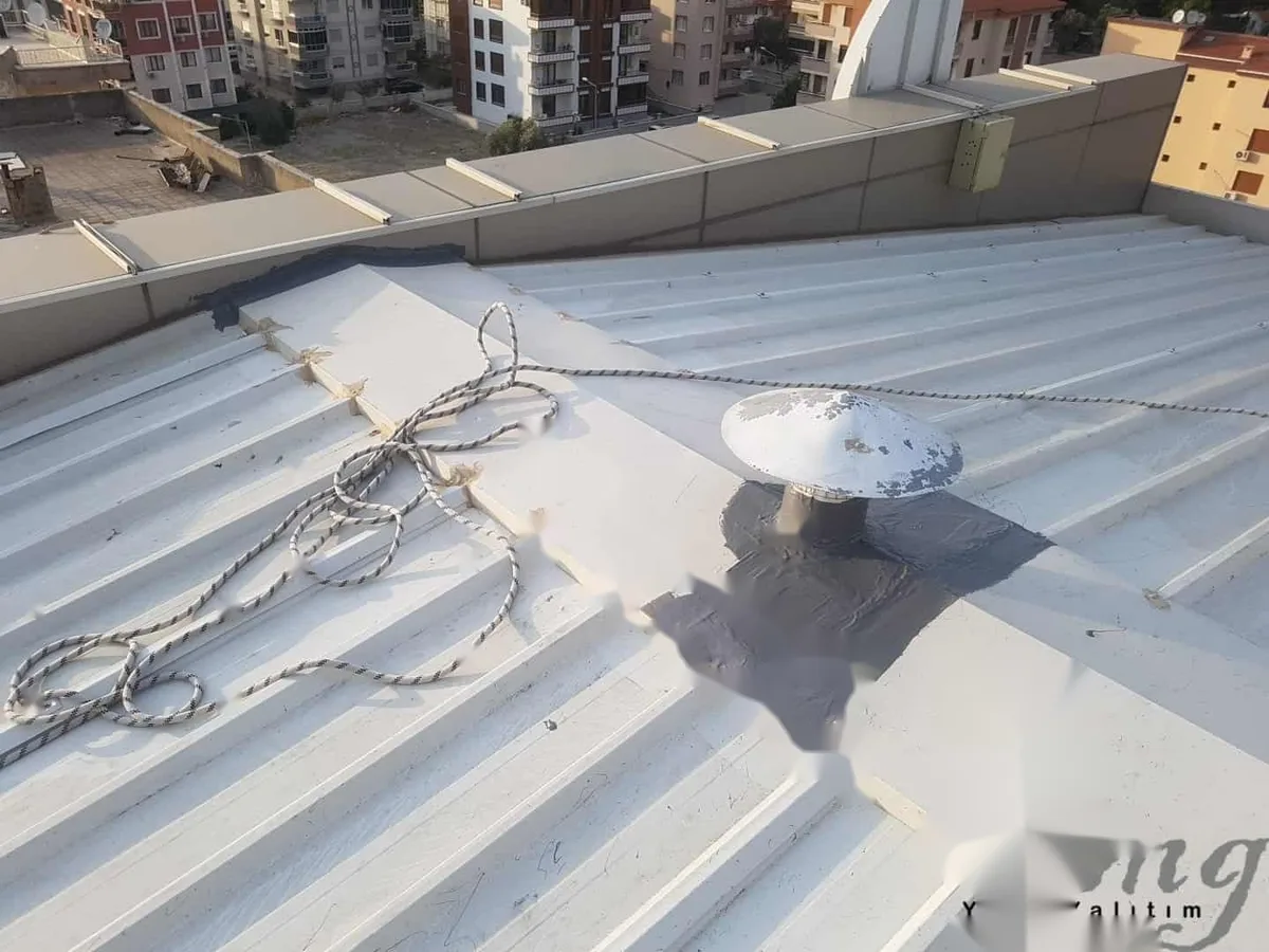 İzmir Aliağa Çatı ve Balkon Şeffaf Su Yalıtımı — fotoğraf 5