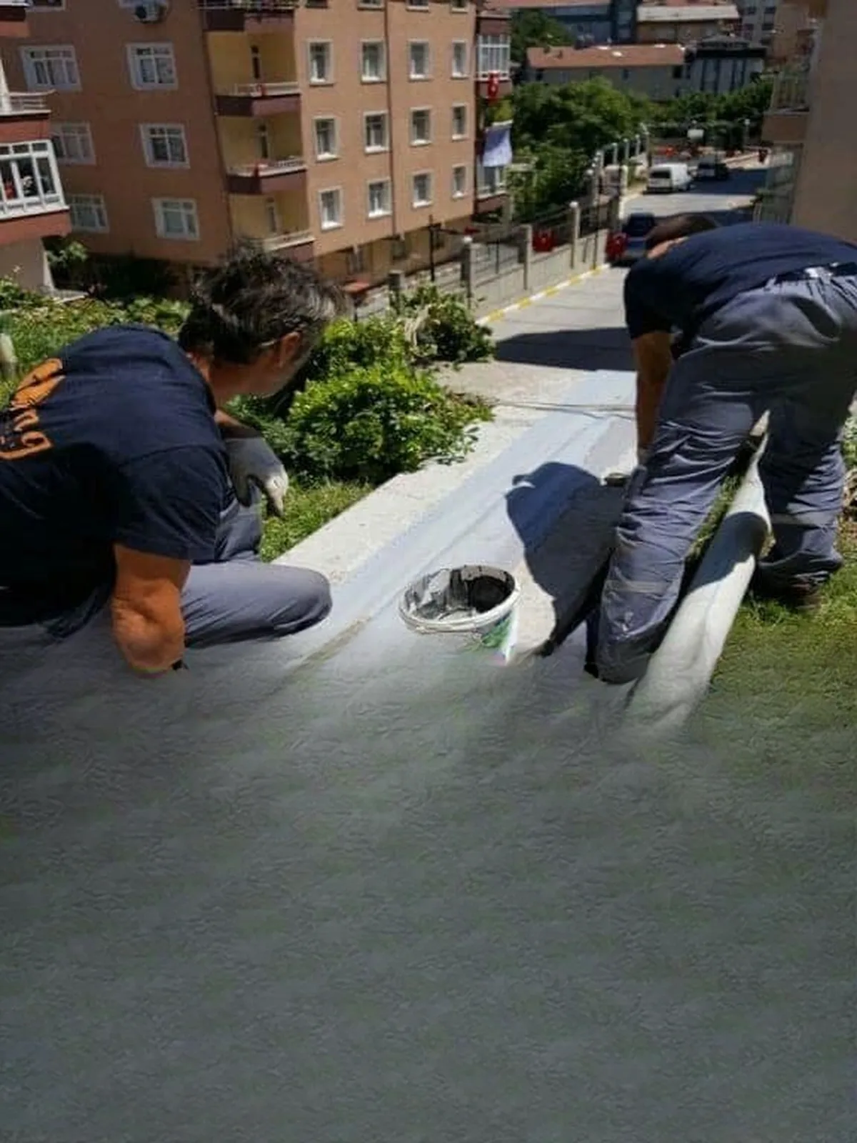 Validesu Konakları Dilatasyon Su Yalıtım Uygulama Su Yalıtımı — fotoğraf 6
