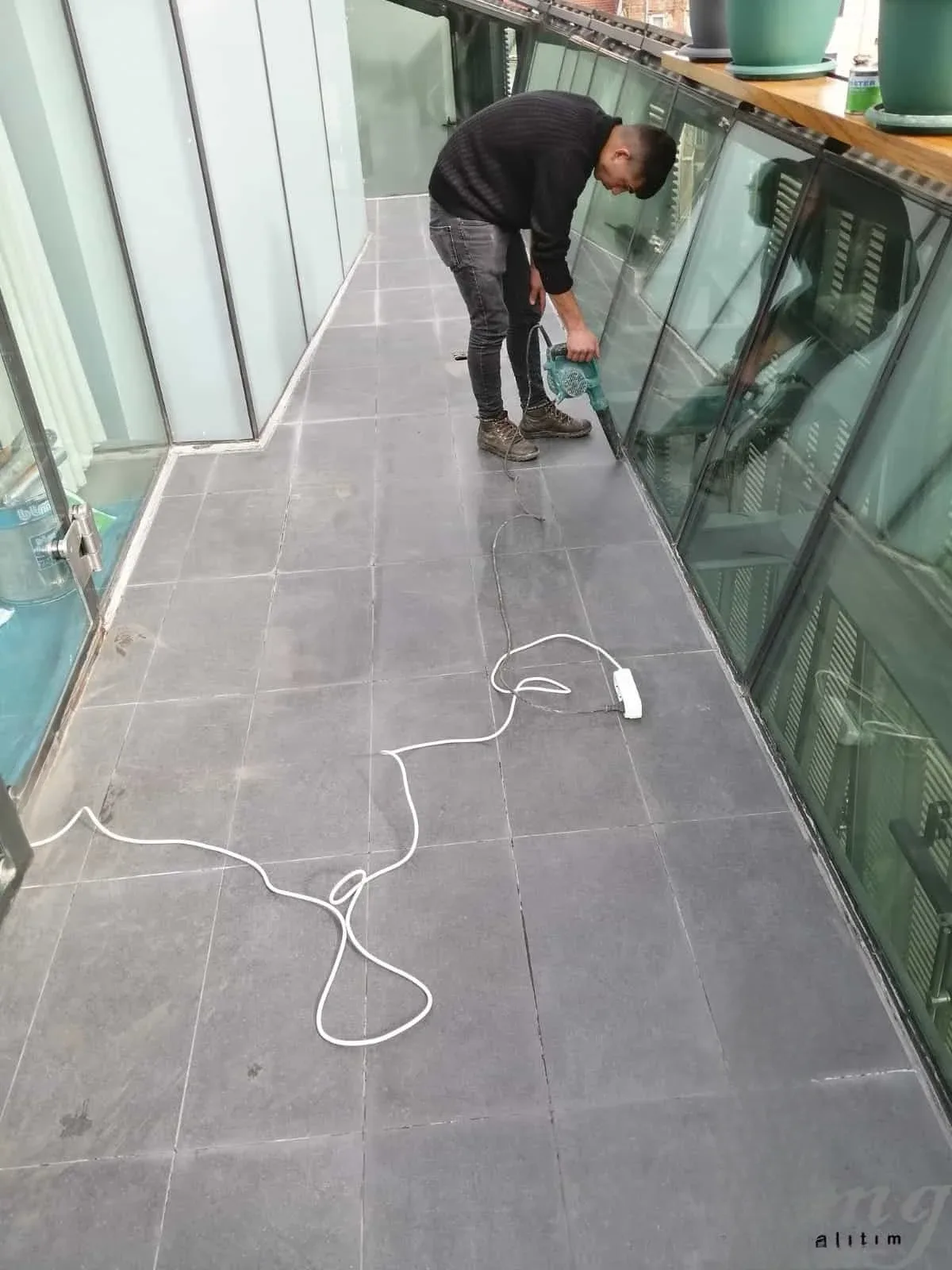 Galata Balkon Fayans Üzeri Şeffaf Su Yalıtımı — fotoğraf 7