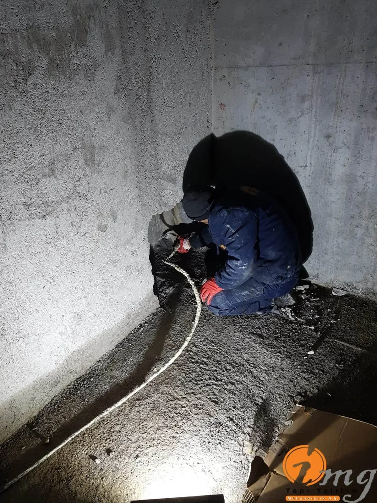 Maltepe Site Otopark Poliüretan Enjeksiyon ve Negatif Kristalize Su Yalıtımı — fotoğraf 3