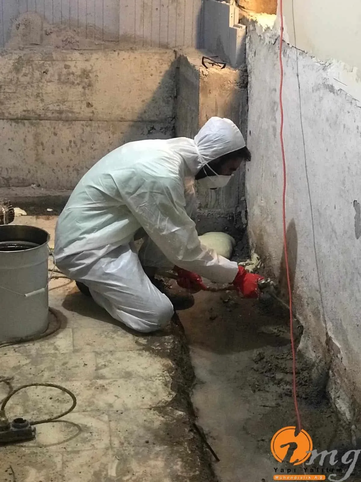 Kağıthane Bodrum Kat Poliüretan Enjeksiyon ve Negatif Kristalize Su Yalıtımı — fotoğraf 5