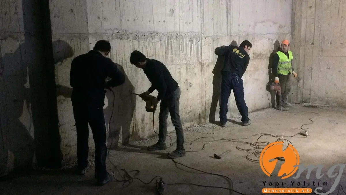 Sakarya Lubsis Bodrum Kat Su Yalıtımı Uygulaması — fotoğraf 2
