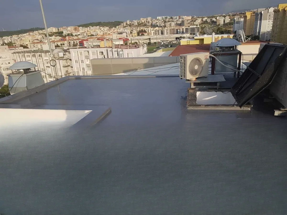 İzmir Aliağa Çatı ve Balkon Şeffaf Su Yalıtımı — fotoğraf 4