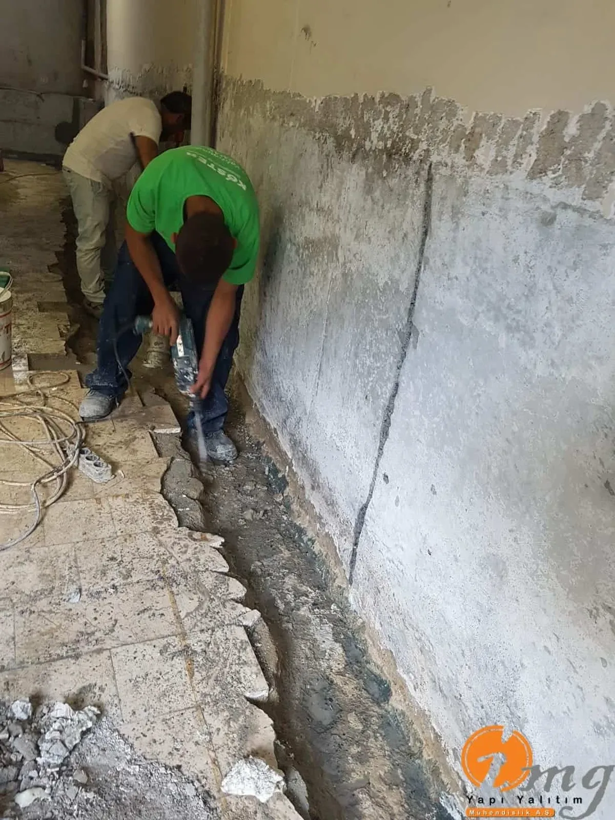 Kağıthane Bodrum Kat Poliüretan Enjeksiyon ve Negatif Kristalize Su Yalıtımı — fotoğraf 7