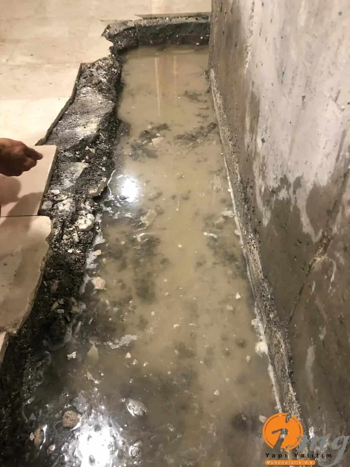 Üsküdar Dent Smile Bodrum Kat Negait Kristalize Su Yalıtımı — fotoğraf 2