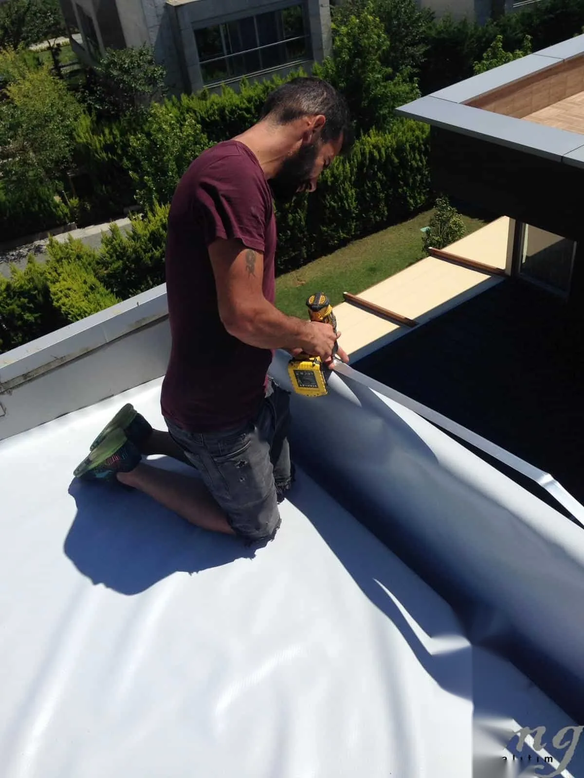 Kemerköy PVC Teras Su Yalıtımı — fotoğraf 6