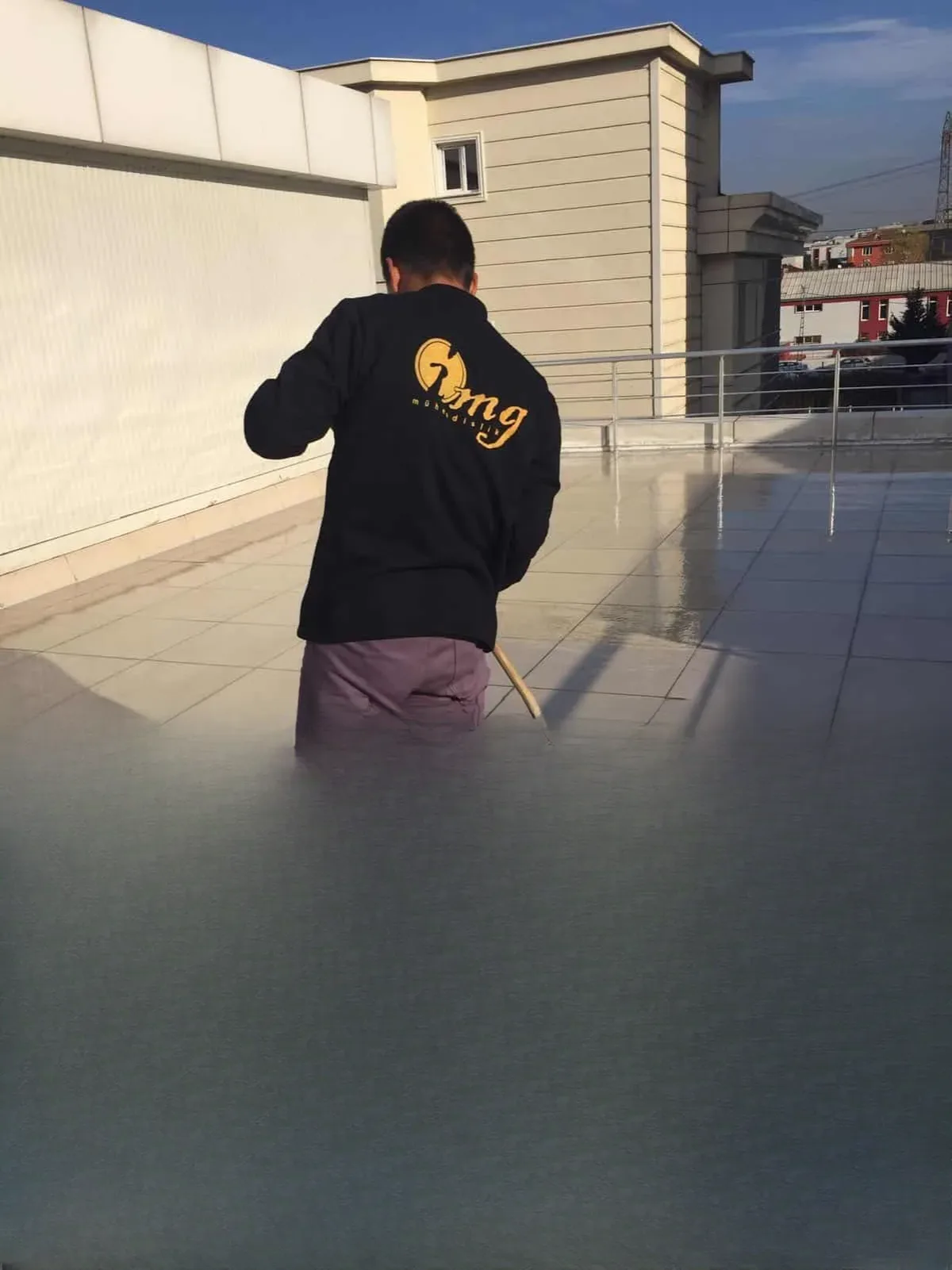 Dudullu Nice Binası Teras Şeffaf Su Yalıtımı — fotoğraf 7