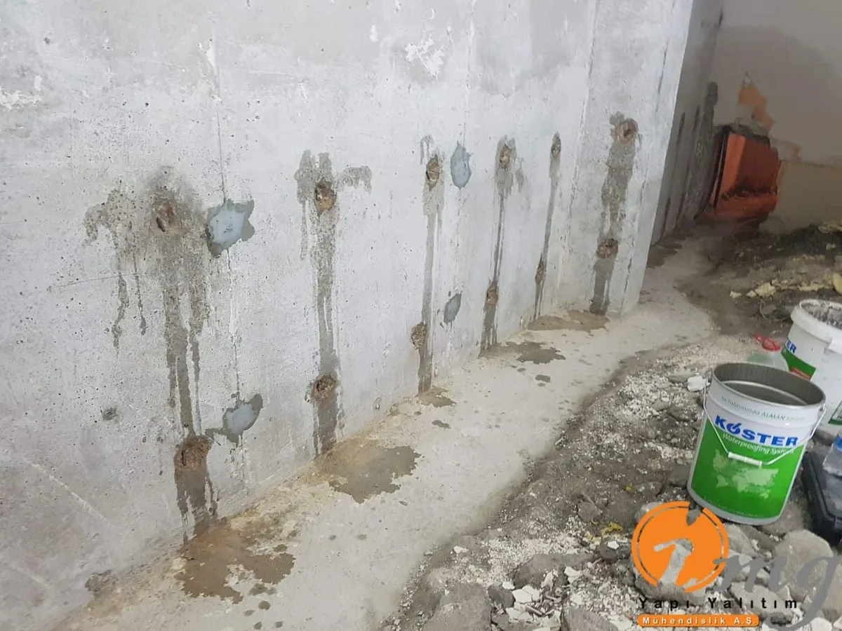 Kartal Bodrum Kat Poliüretan Enjeksiyon Su Yalıtımı — fotoğraf 5