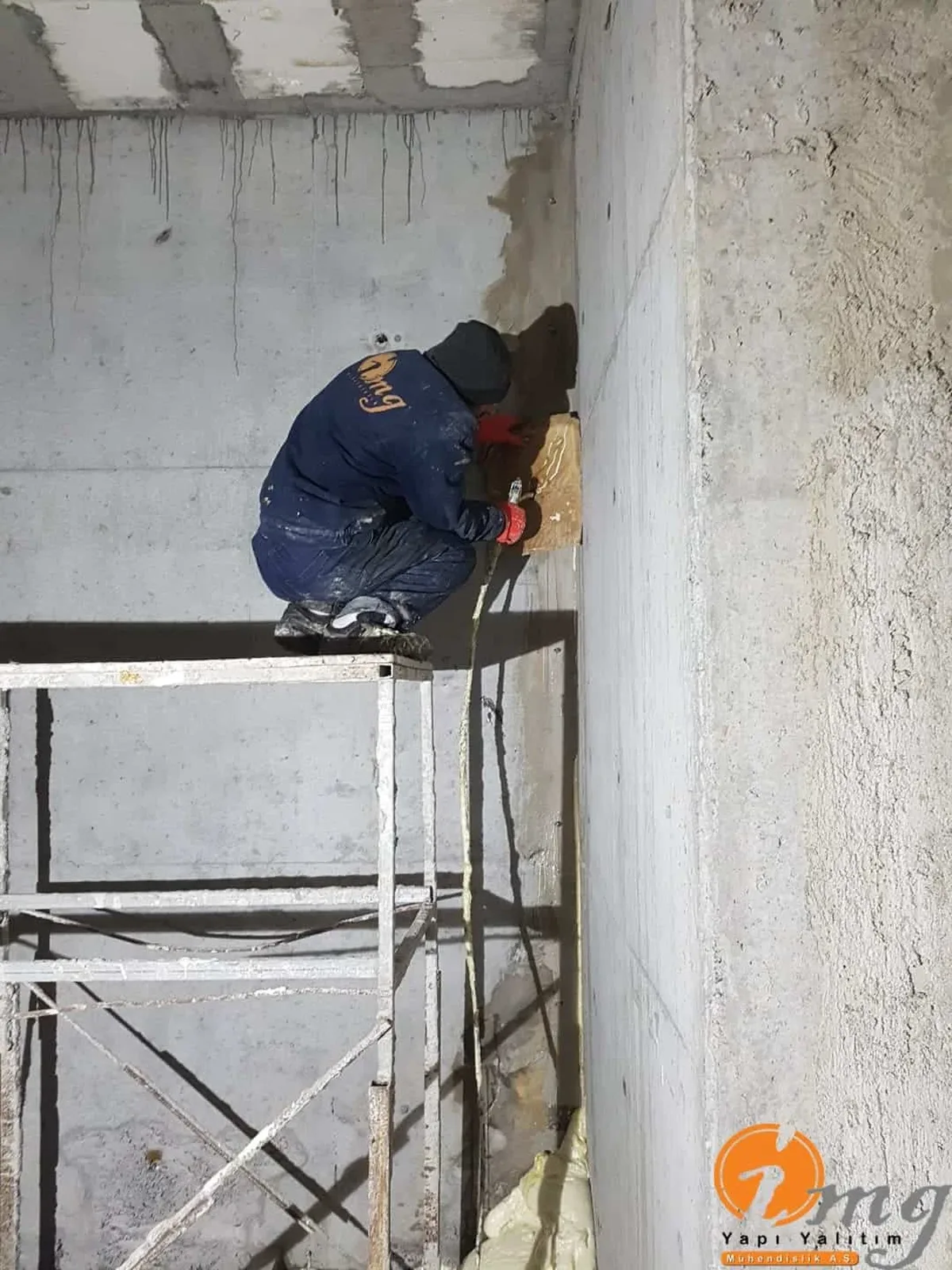 Maltepe Site Otopark Poliüretan Enjeksiyon ve Negatif Kristalize Su Yalıtımı — fotoğraf 4
