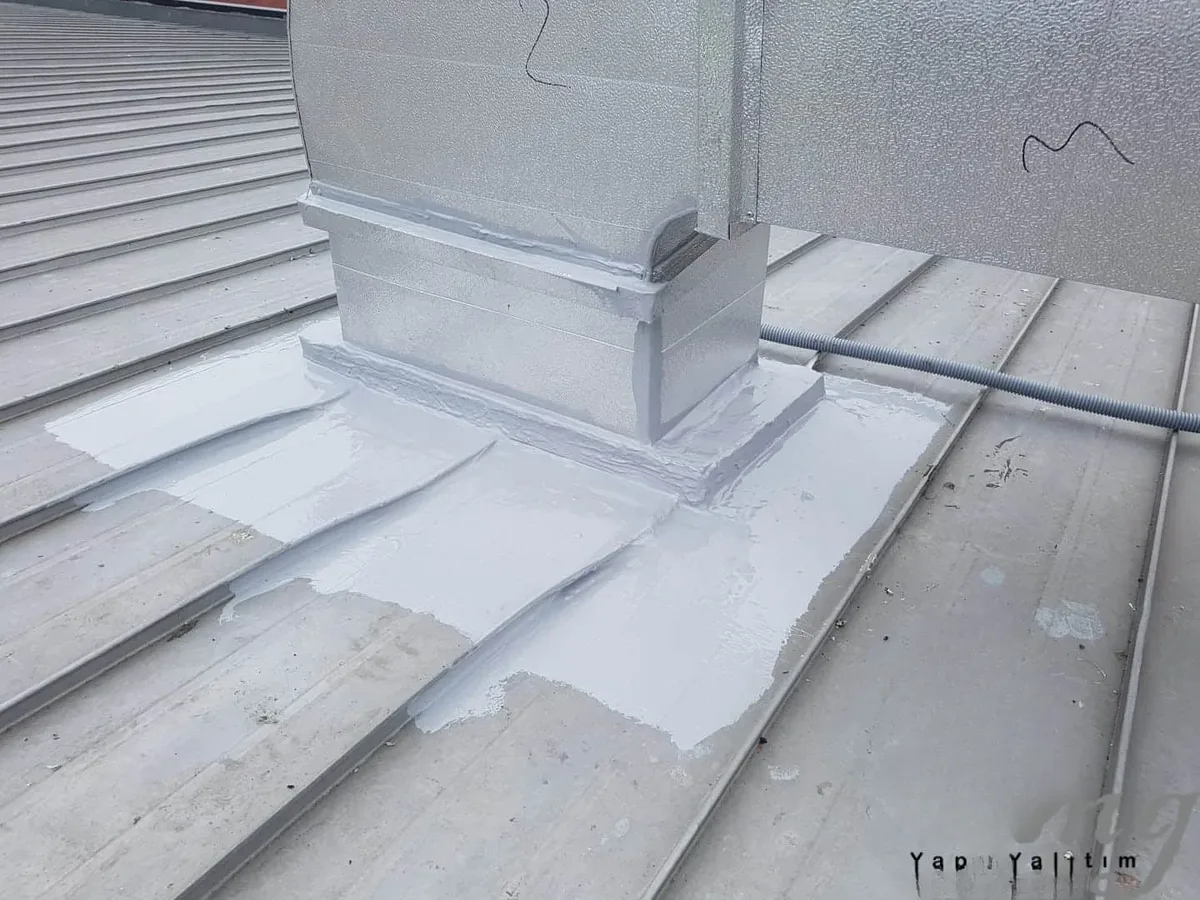 Capitol Avm Havalandırma Bacası Poliüretan Mastik Su Yalıtımı — fotoğraf 6