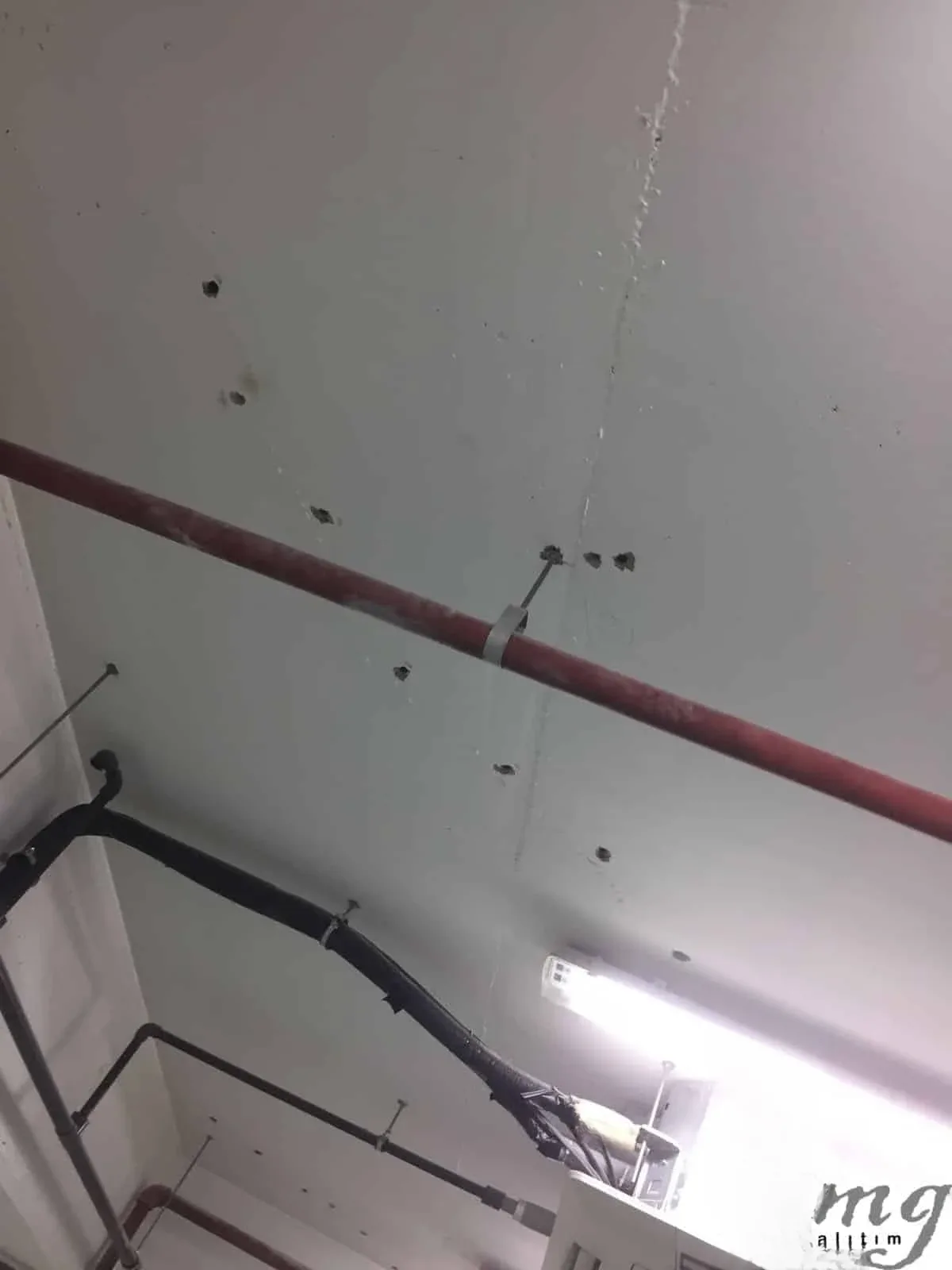 Orhanlı Tavan Poliüretan Enjeksiyon Su Yalıtımı Uygulaması — fotoğraf 3