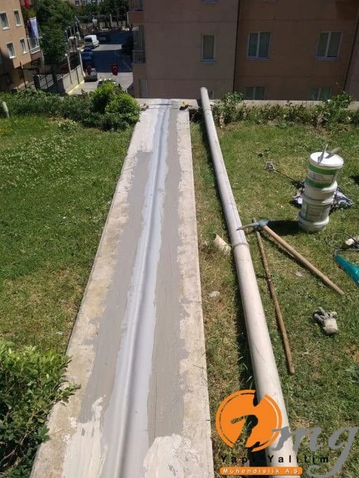 Validesu Konakları Dilatasyon Su Yalıtım Uygulama Su Yalıtımı — fotoğraf 5