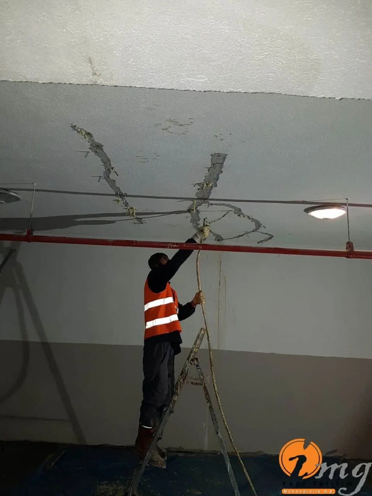 Mimoza Apt.Otopark Tavan Poliüretan Enjeksiyon Su Yalıtımı — fotoğraf 3