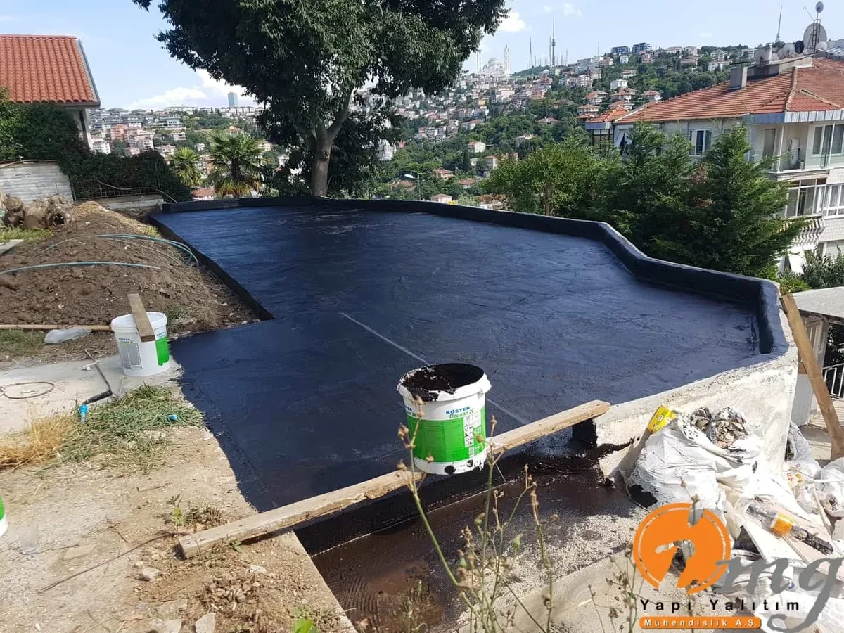 Çengelköy Teras Sürme Su Yalıtımı Uygulaması — fotoğraf 7