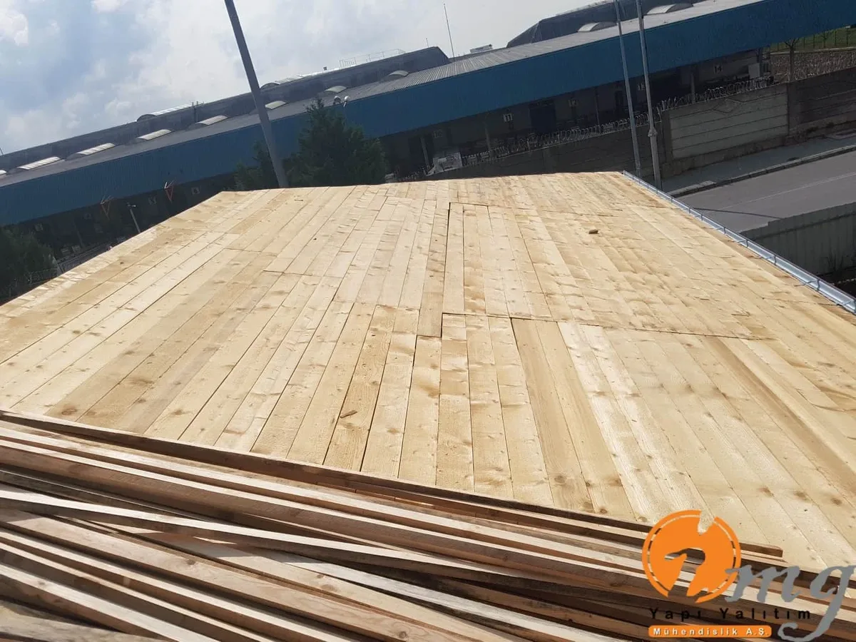 Gebze GOSB Trafolar Brass Çatı Yapımı Su Yalıtımı — fotoğraf 9