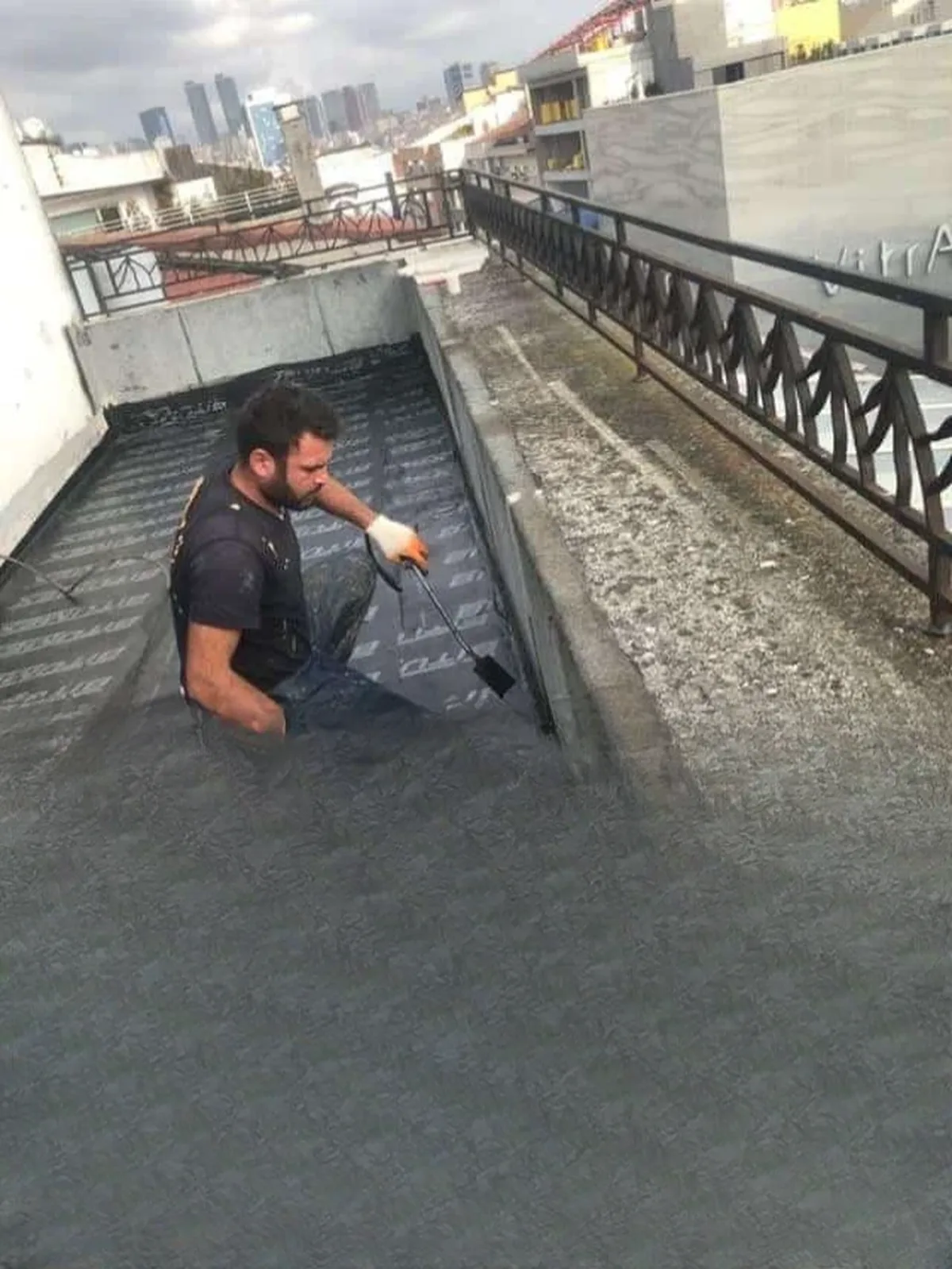 Nişantaşı Çatı ve Teras Membran Su Yalıtımı — fotoğraf 5