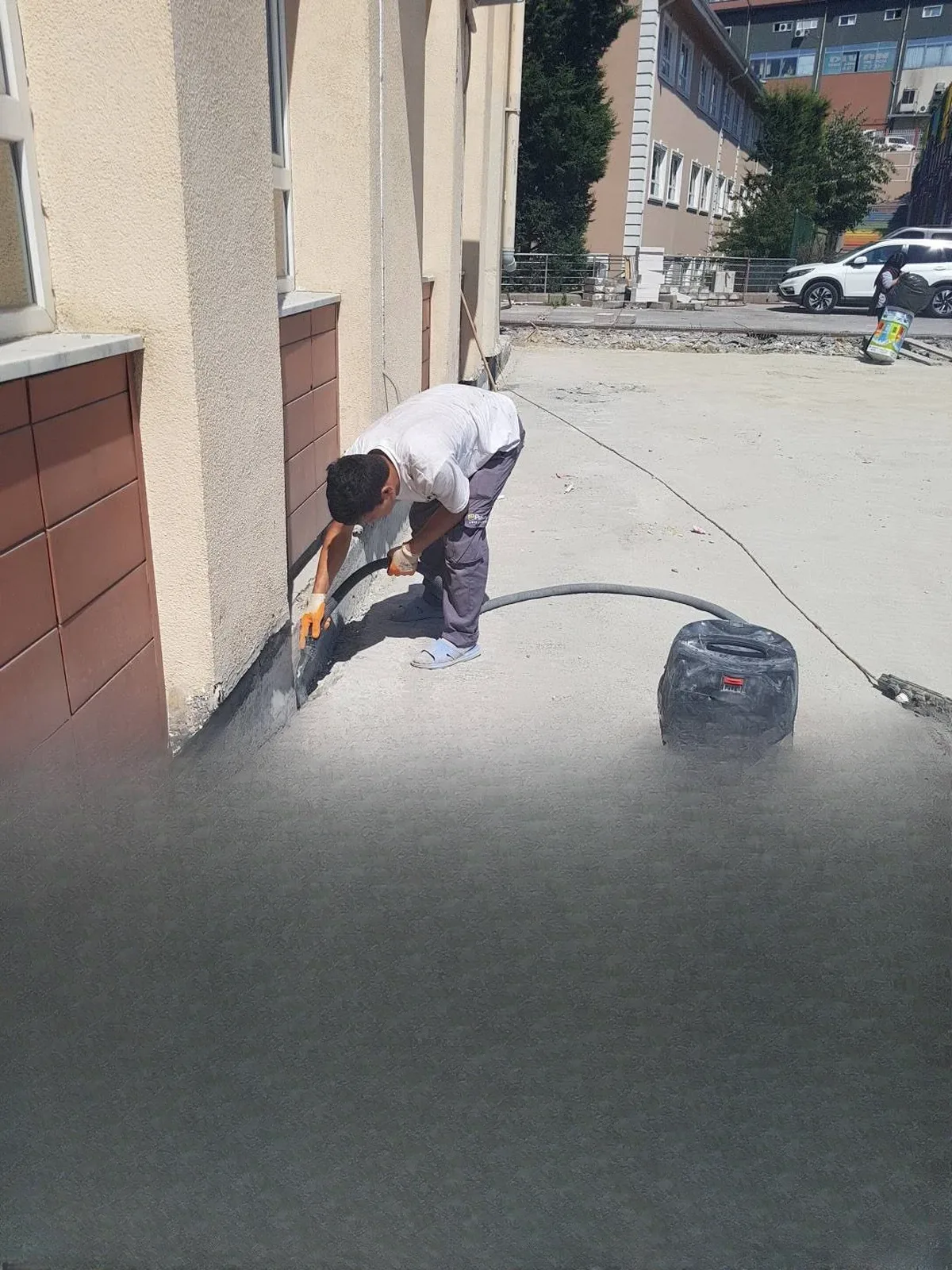 Başakşehir Çınar Koleji Zemin,Balkon ve Teras Su Yalıtımı — fotoğraf 3