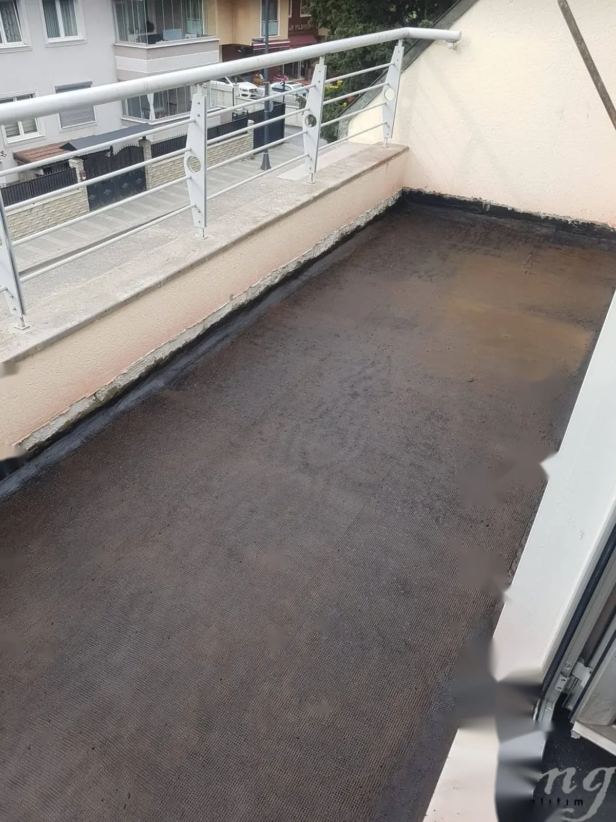 Çengelköy Teras Sürme Su Yalıtımı Uygulaması — fotoğraf 2