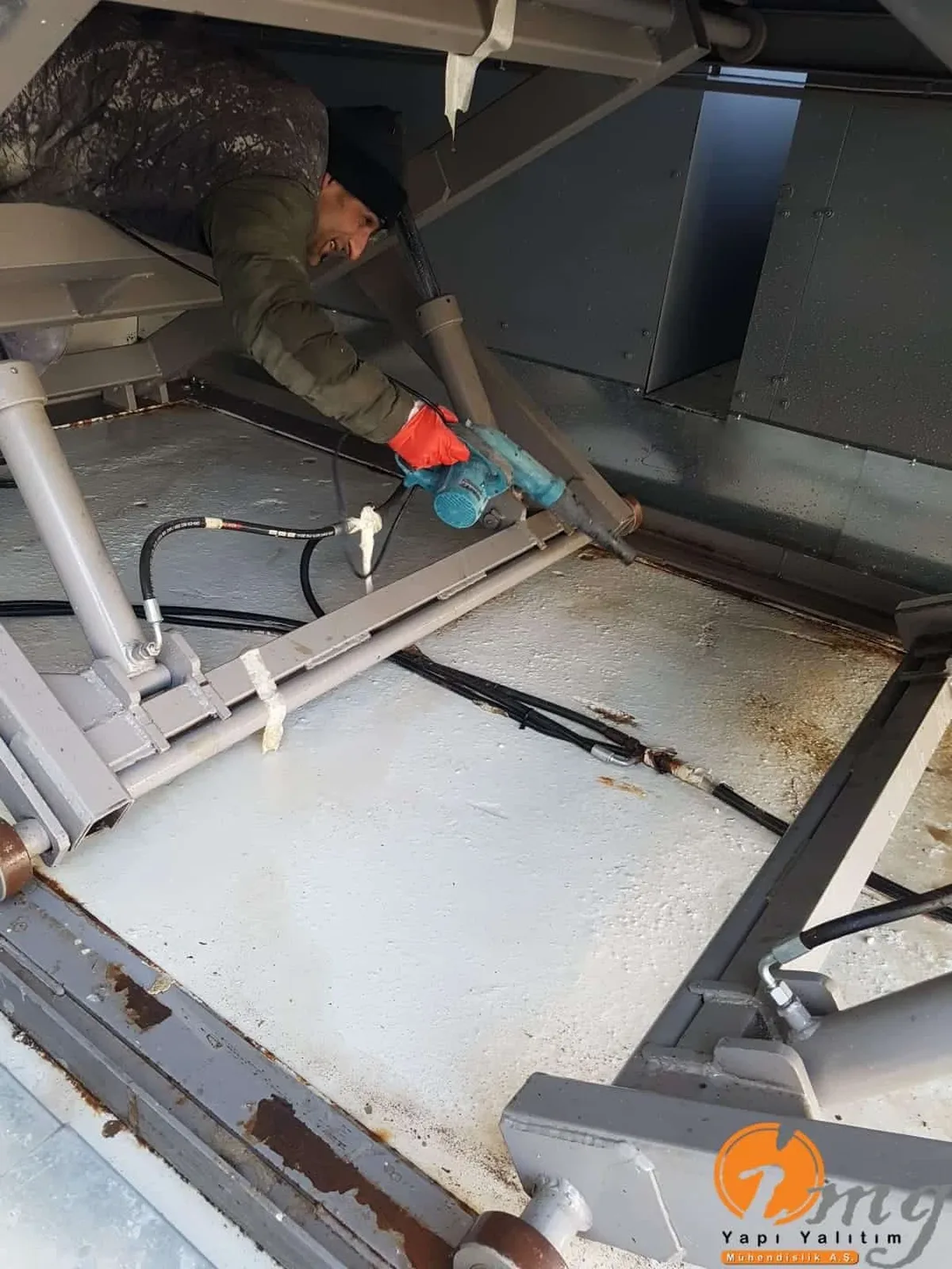 Tuzla İş Bankası Veri Merkezi Teras Su Yalıtımı — fotoğraf 3