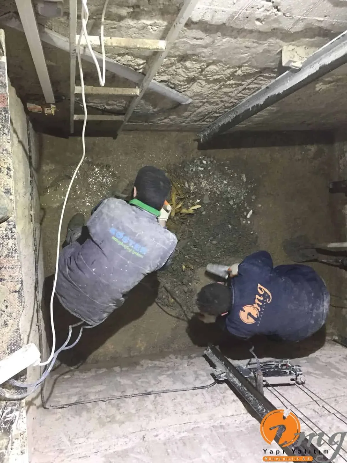 Dudullu Asansör Kuyusu Su Yalıtımı — fotoğraf 4