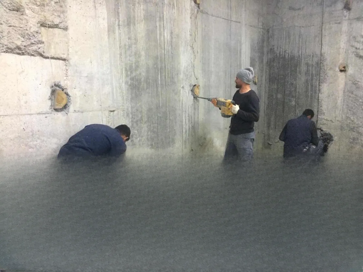 Taksim Bodrum Kat Poliüretan Enjeksiyon ve Negatif Su Yalıtımı — fotoğraf 2