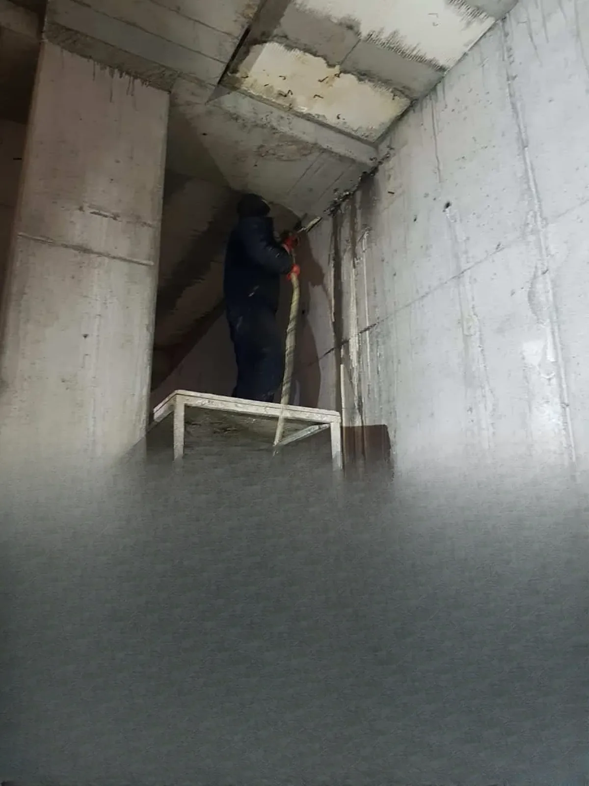 Mimoza Apt.Otopark Tavan Poliüretan Enjeksiyon Su Yalıtımı — fotoğraf 5