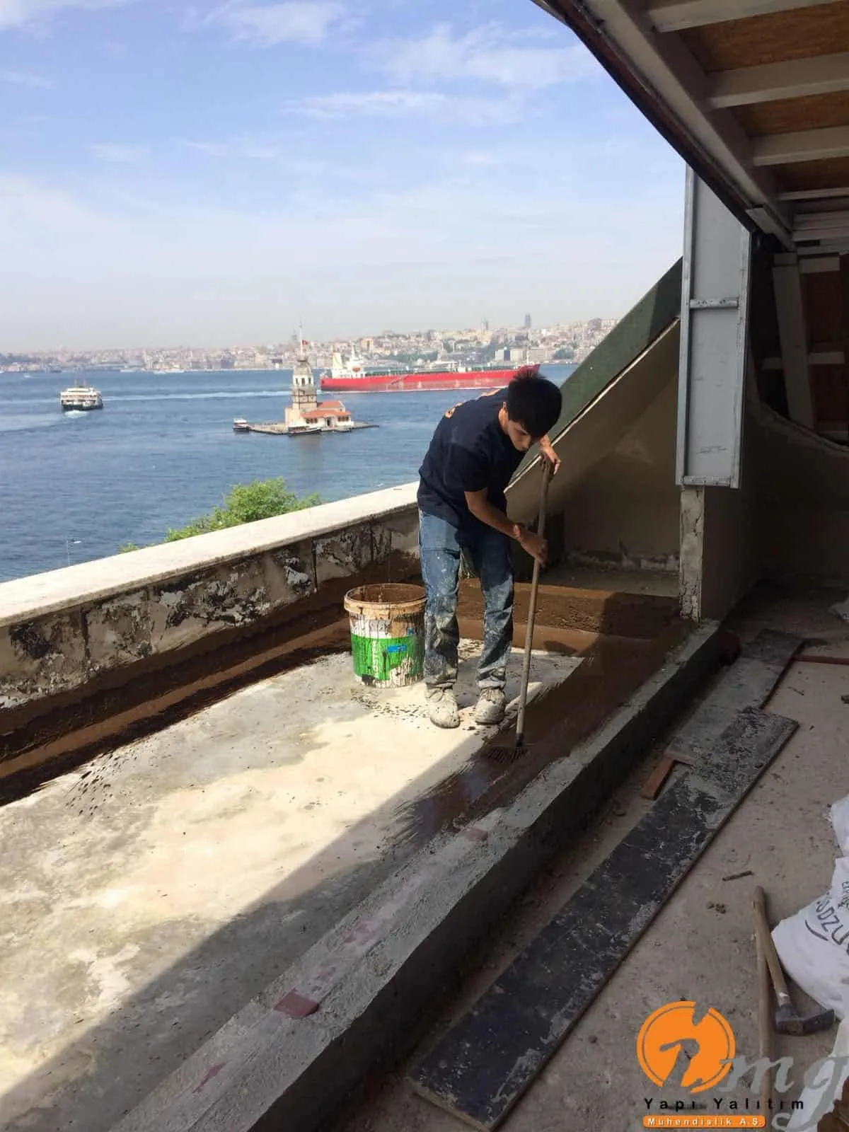 Üsküdar Teras ve Gizli Dere Su Yalıtımı — fotoğraf 2