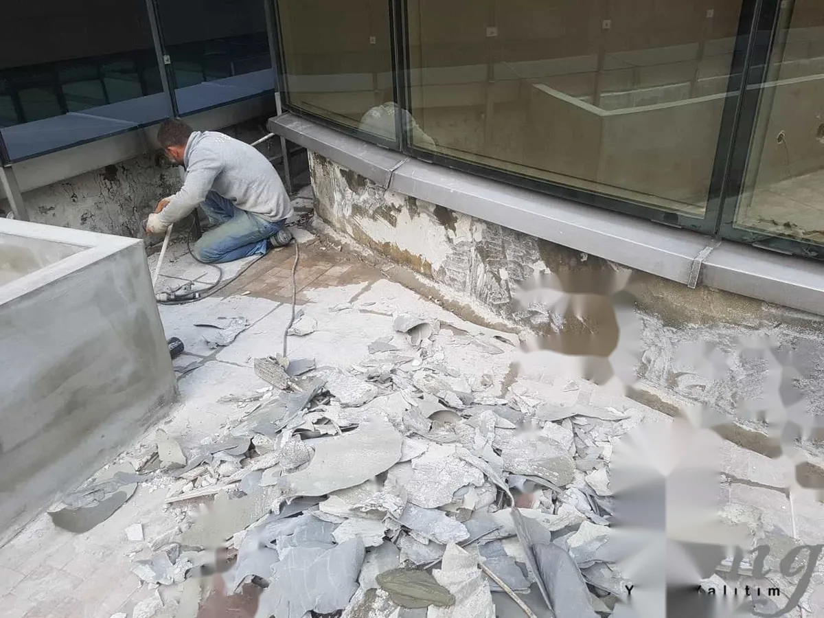 Şişli Hunca Kozmetik Teras Su Yalıtımı — fotoğraf 3