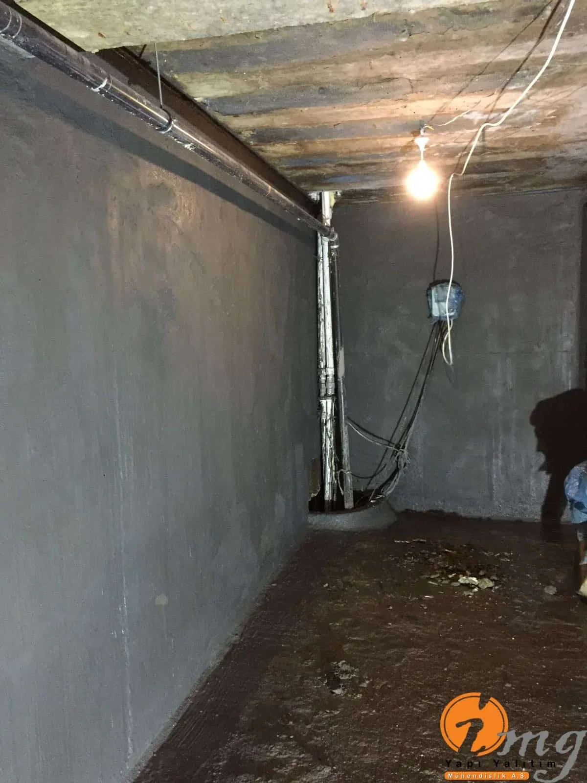 Ümraniye Okul Bodrum Kat Negatif Kristalize Su Yalıtımı — fotoğraf 10