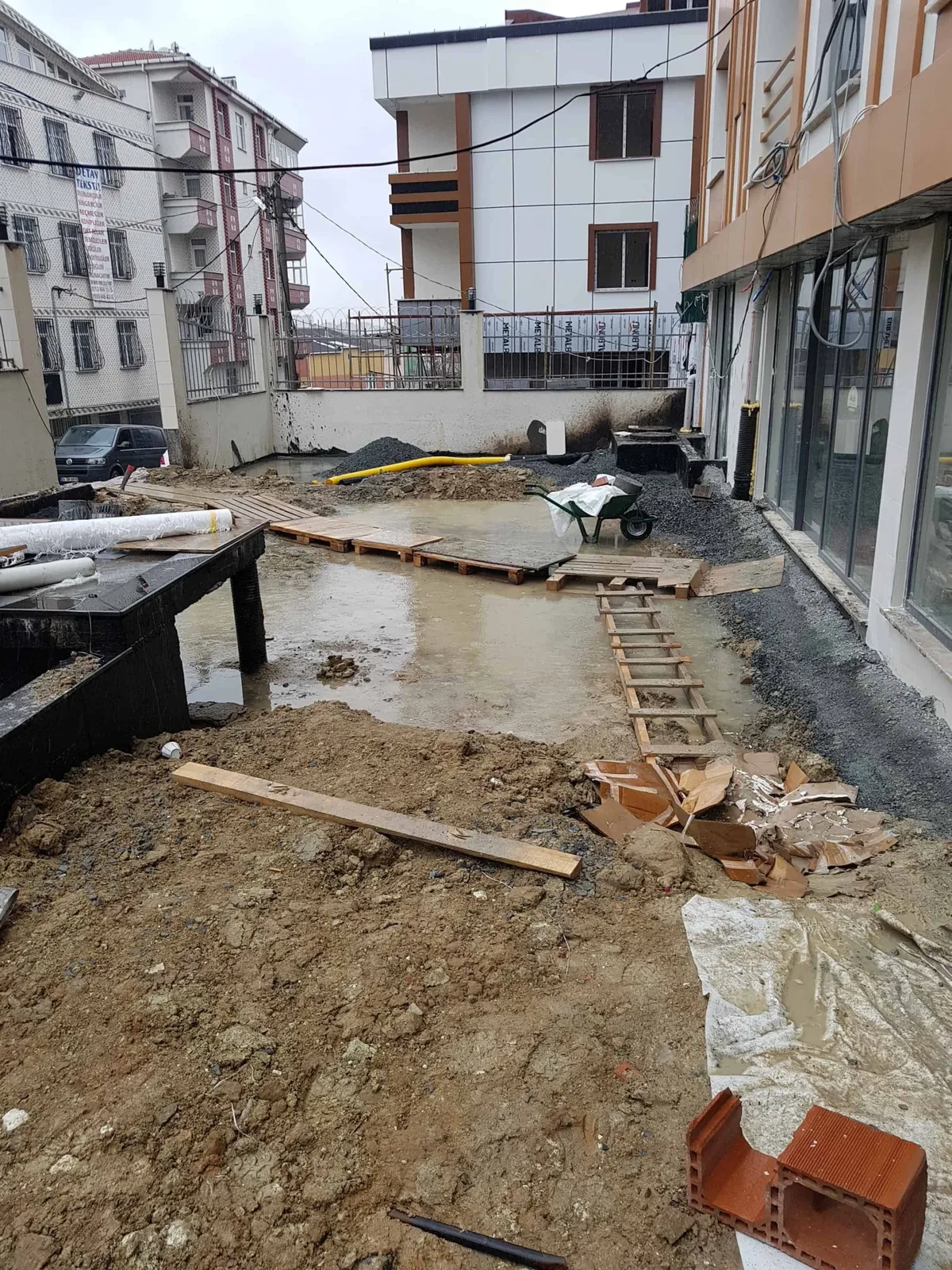 Küçükçekmece Nasel Tekstil Otopark Üstü Su Yalıtımı — fotoğraf 6