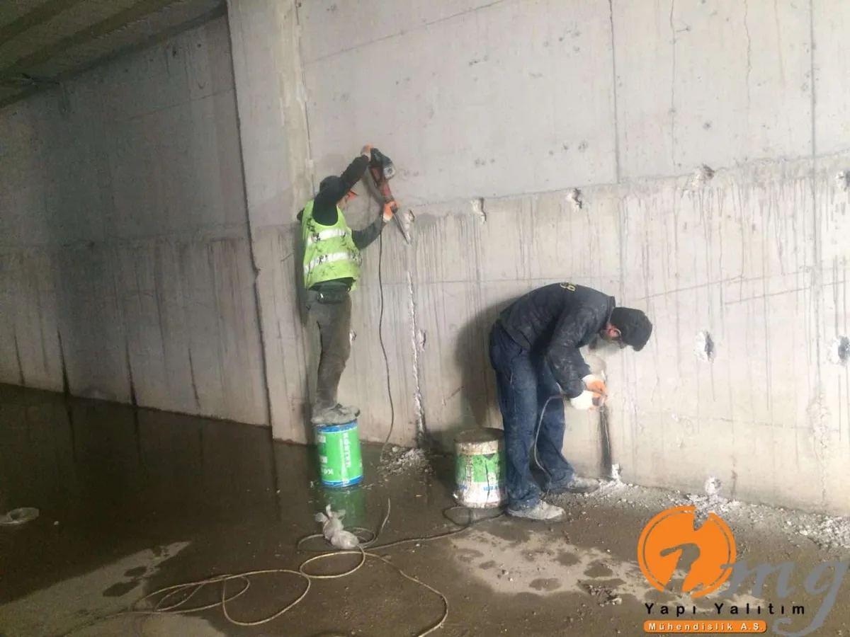 Sakarya Lubsis Bodrum Kat Su Yalıtımı Uygulaması — fotoğraf 3