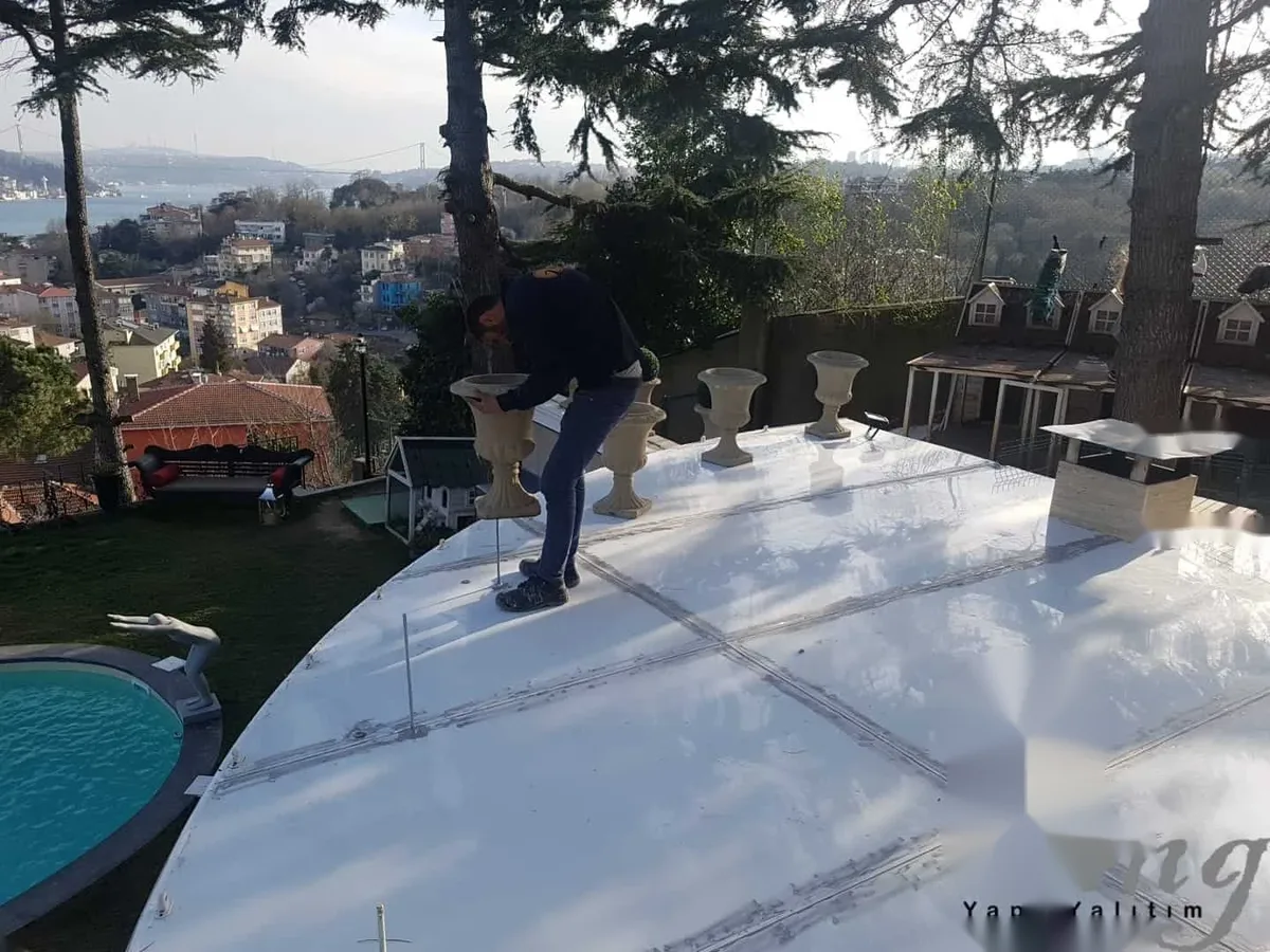 İstinye Şafak Çak Villa Su Yalıtımı ve Mastik Uygulaması — fotoğraf 4