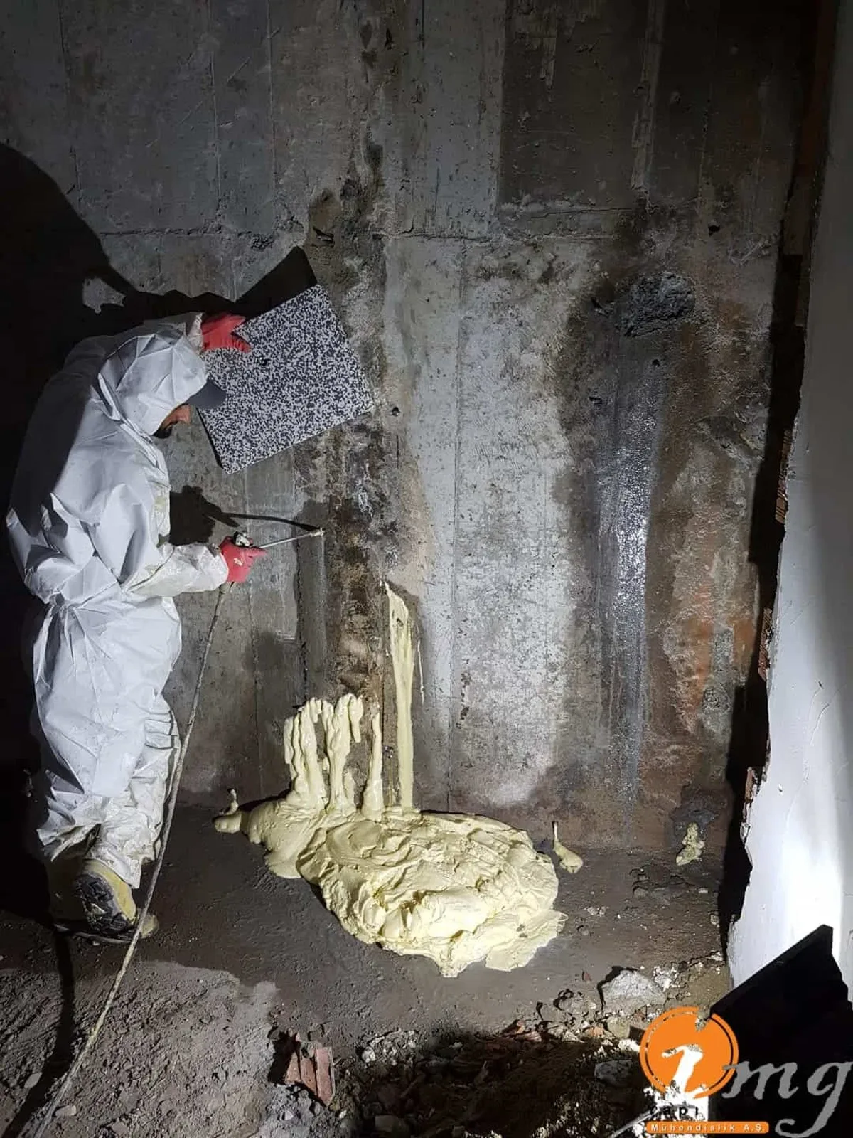 Eyüp Bodrum Kat Kristalize ve Poliüretan Enjeksiyon Su Yalıtımı — fotoğraf 10