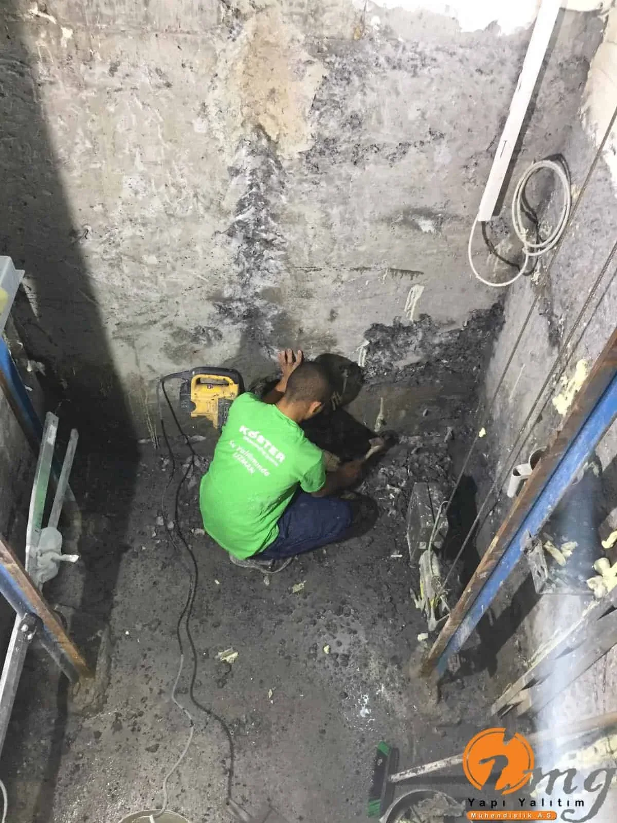 Dore Mimarlık Asansör Kuyusu Su Yalıtımı — fotoğraf 6
