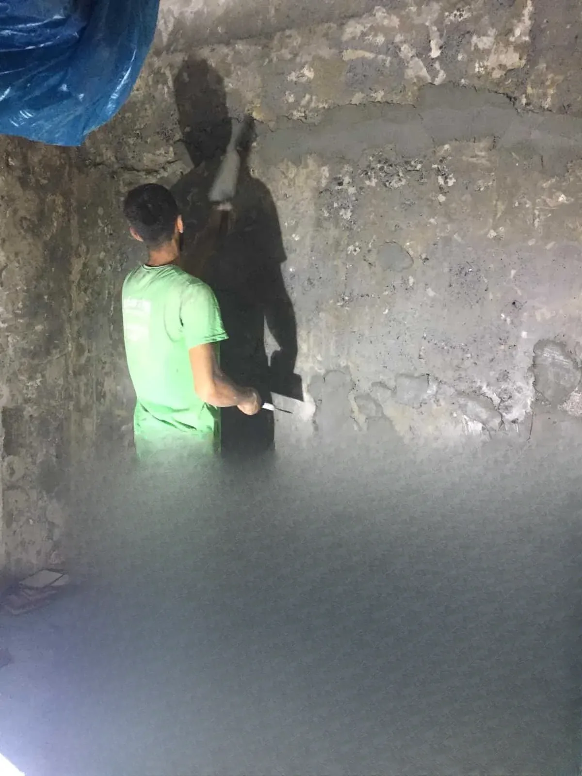 Ortaköy Bodrum Kat Bina İçi Negatif Yönden Su Yalıtımı — fotoğraf 6