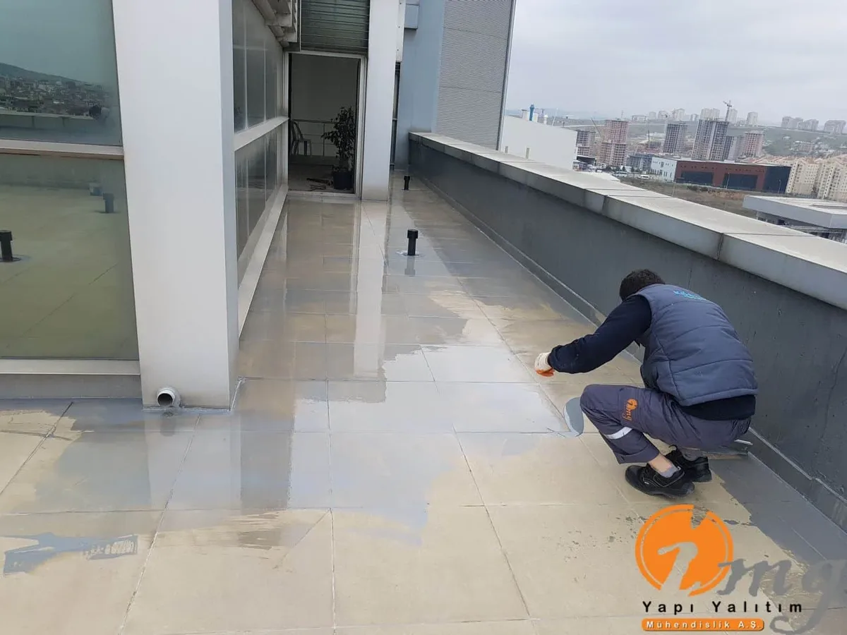 Gebze Linea Dekor Teras Fayans Üzeri Su Yalıtımı — fotoğraf 9