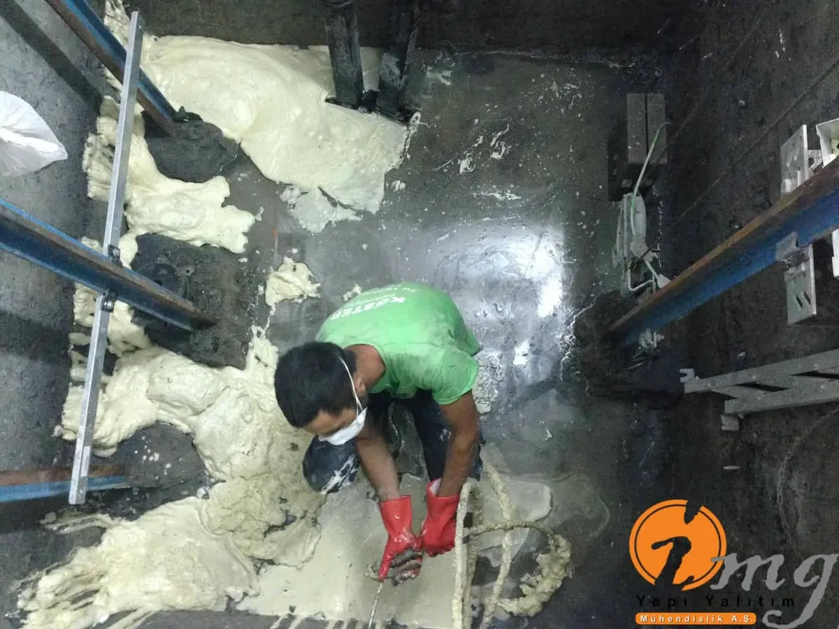 Dore Mimarlık Asansör Kuyusu Su Yalıtımı — fotoğraf 5
