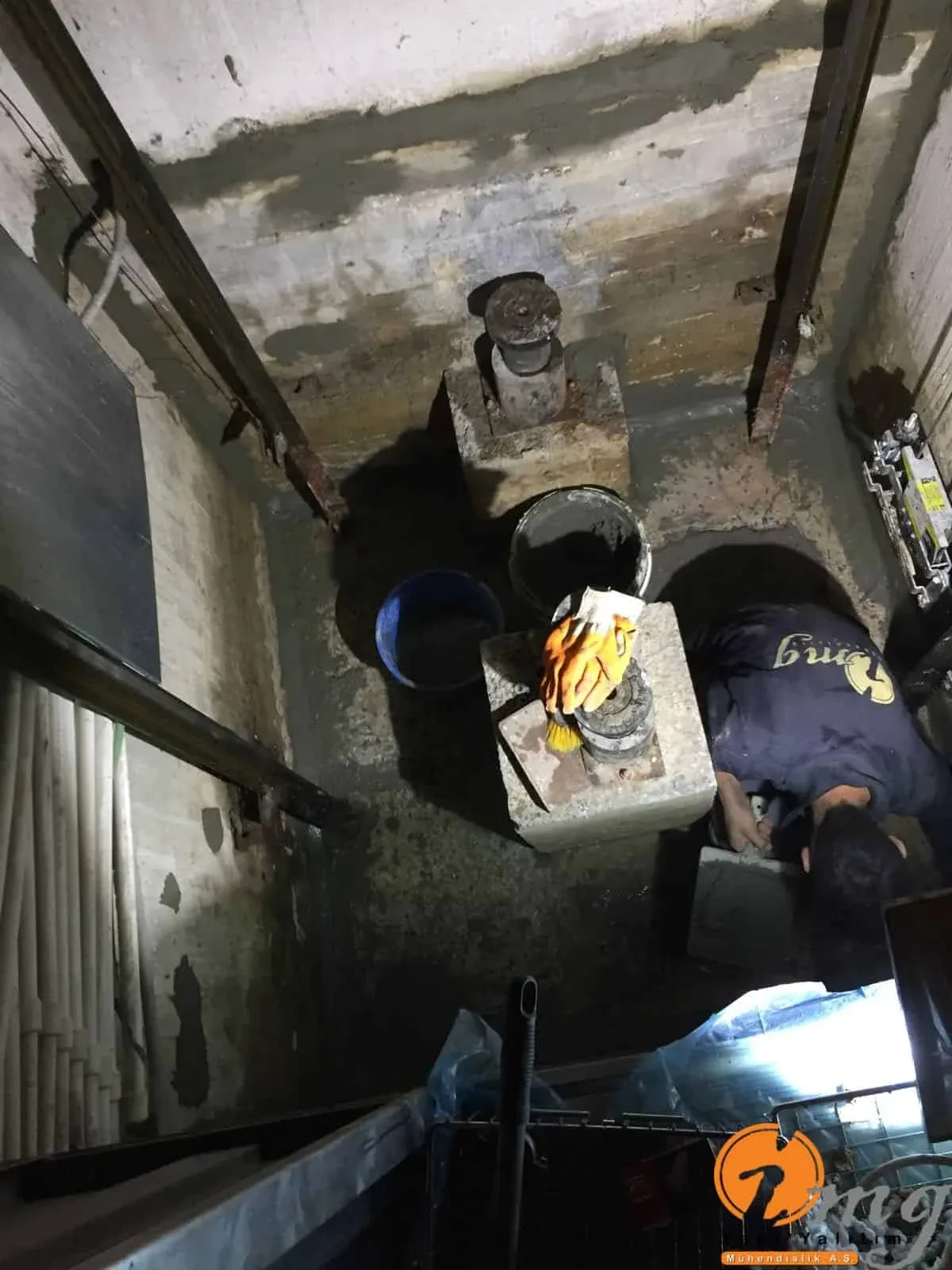 Bostancı Derya Apt.Asansör Kuyusu Su Yalıtımı — fotoğraf 9