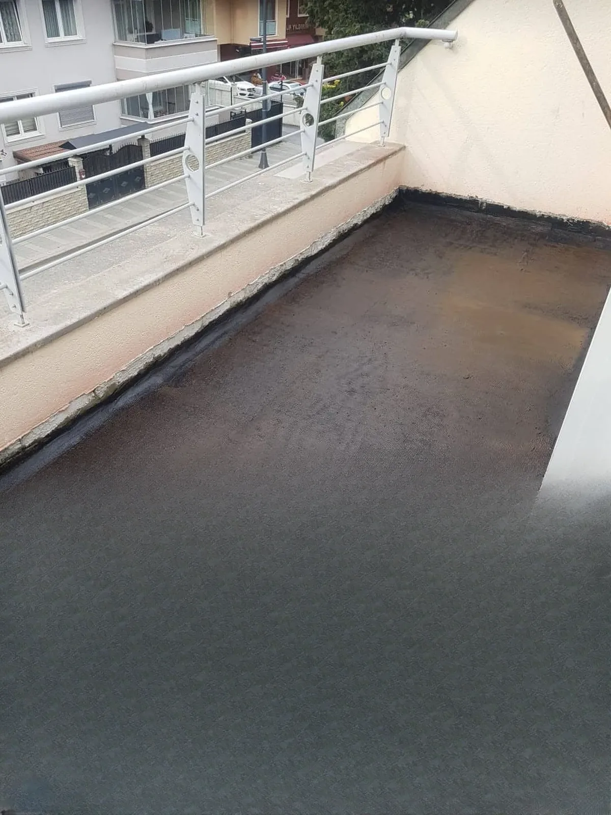 Çengelköy Teras Sürme Su Yalıtımı Uygulaması — fotoğraf 2