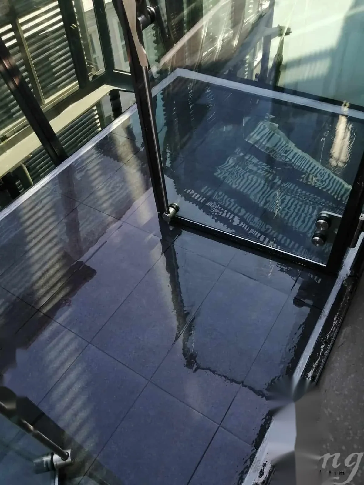 Galata Balkon Fayans Üzeri Şeffaf Su Yalıtımı — fotoğraf 8