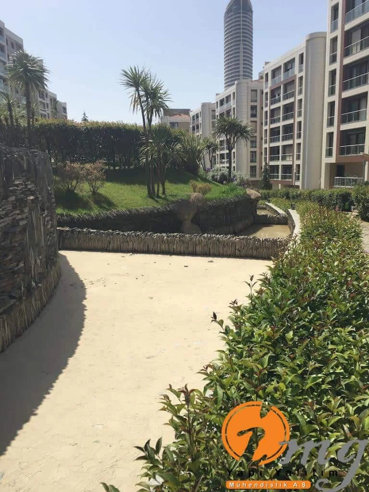 Almonhill Sitesi Süs Havuzu Su Yalıtımı — fotoğraf 2