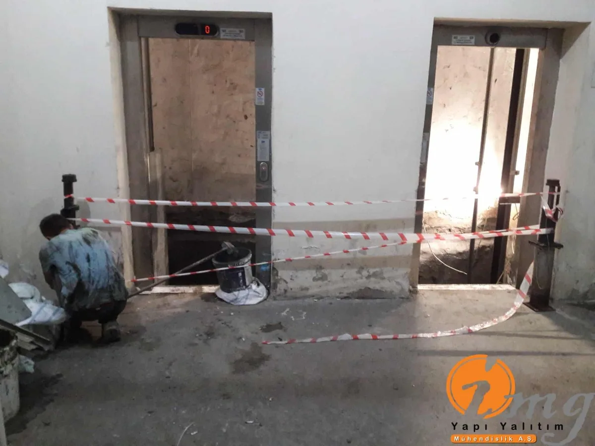 Bakırköy Adliyesi Asansör Kuyusu Su Yalıtımı — fotoğraf 6