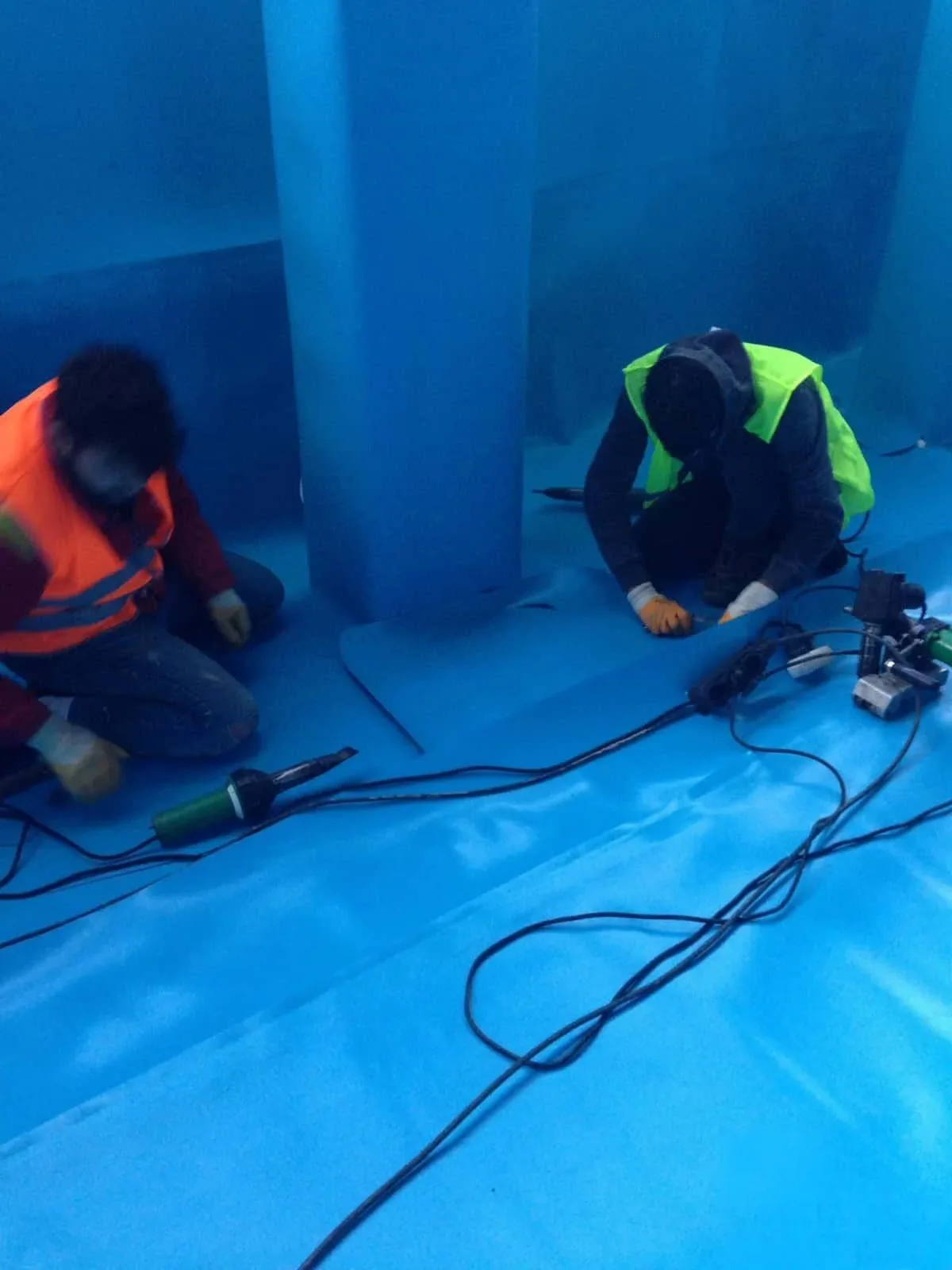 MMK Su Deposu Pvc Kaplama Su Yalıtımı — fotoğraf 10