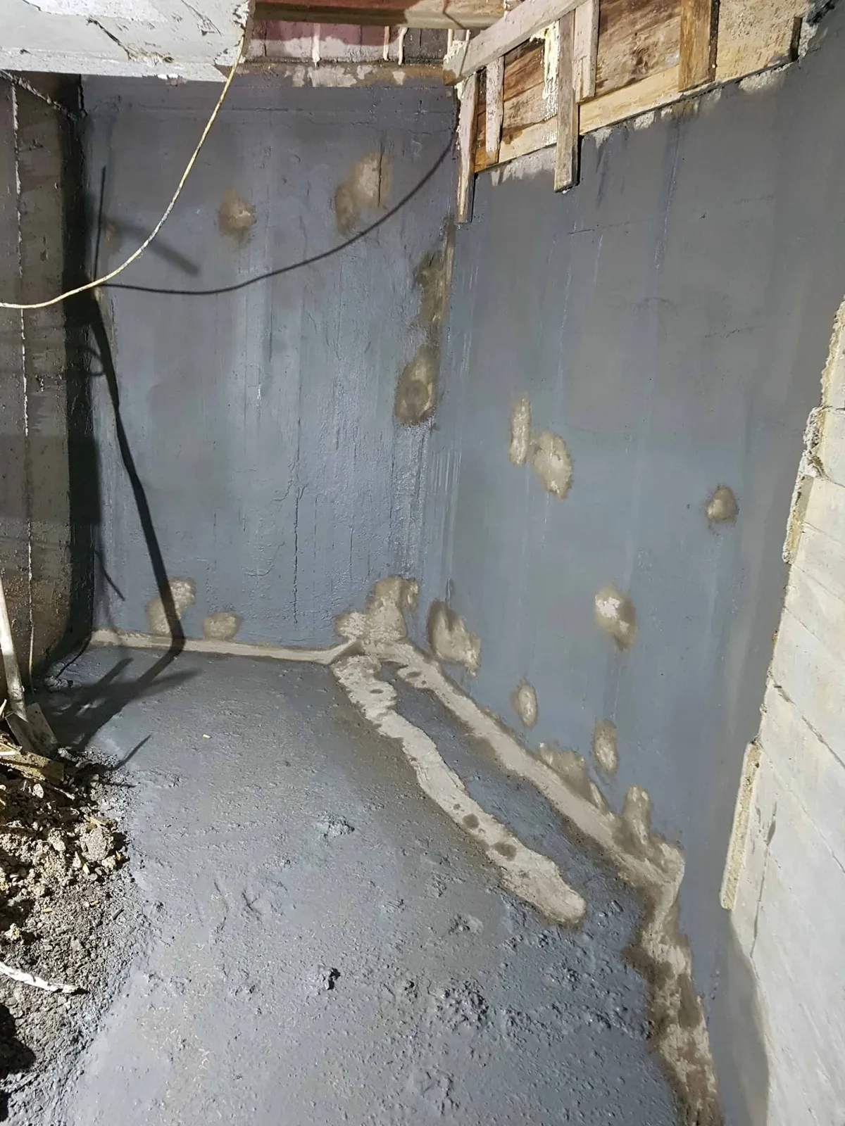 Çekmeköy Bodrum Kat Poliüretan Enjeksiyon ve Negatif Su Yalıtımı — fotoğraf 3