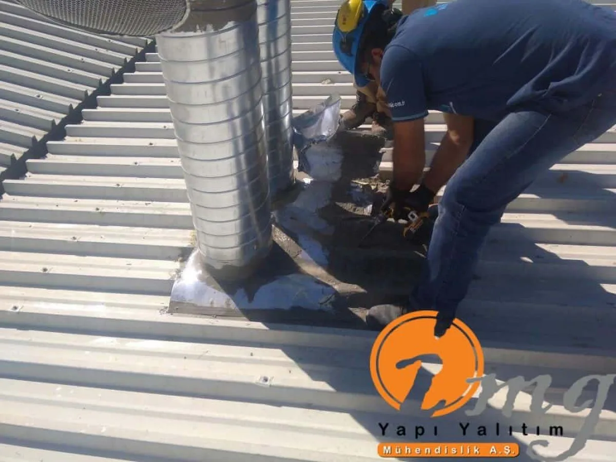 Gebze P&G Havalandırma Etrafı Su Yalıtımı — fotoğraf 6